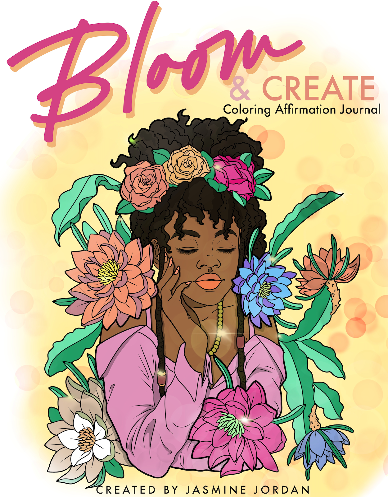 Bloom & Create Affirmation Coloring Journal